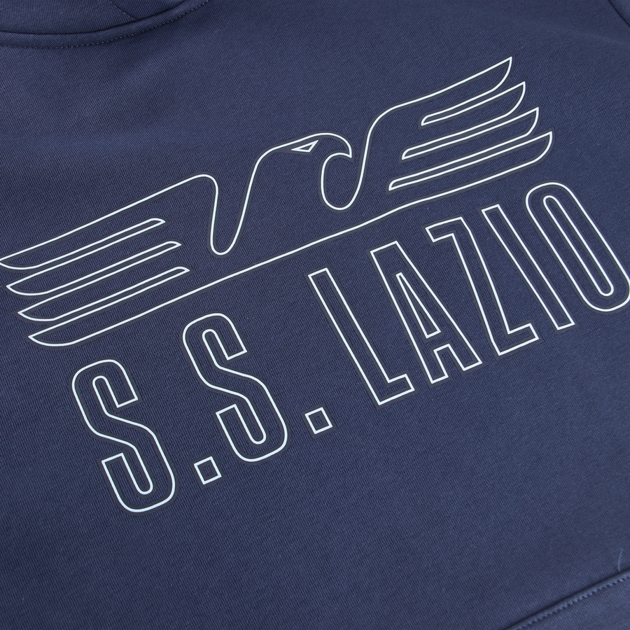 Mizuno S.S. Lazio Hoodie 2 Navy